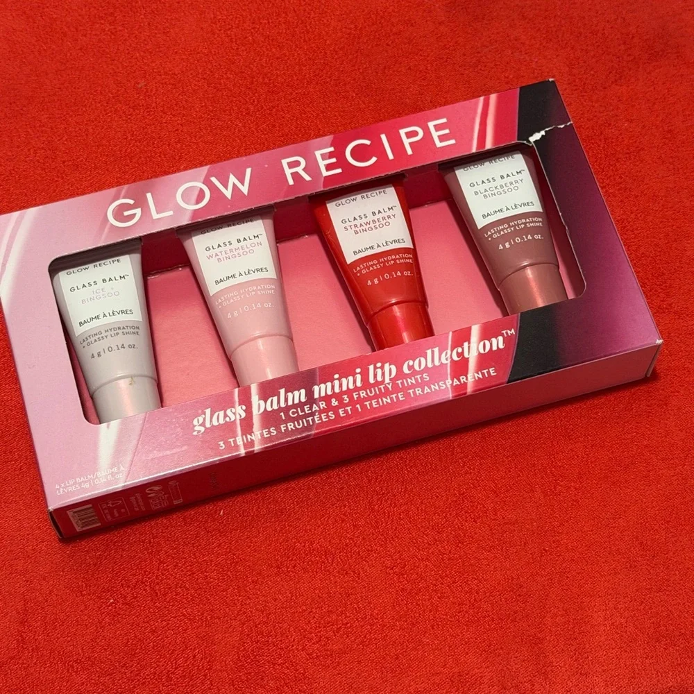 NEW Glow Recipe Glass Balm Lip Treatment Watermelon Glow Dewy Flush Plum Plump